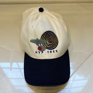 Vintage 90s HYP brand snap back baseball HYP TREK Star Trek parody